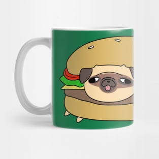 Half Pug Half Burger Mug